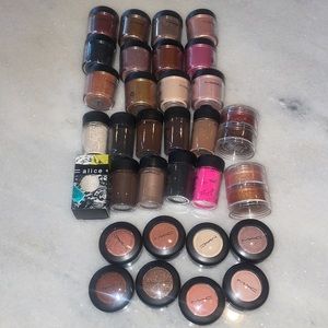 MAC PIGMENT SET. Limited edition and discontinued colors.